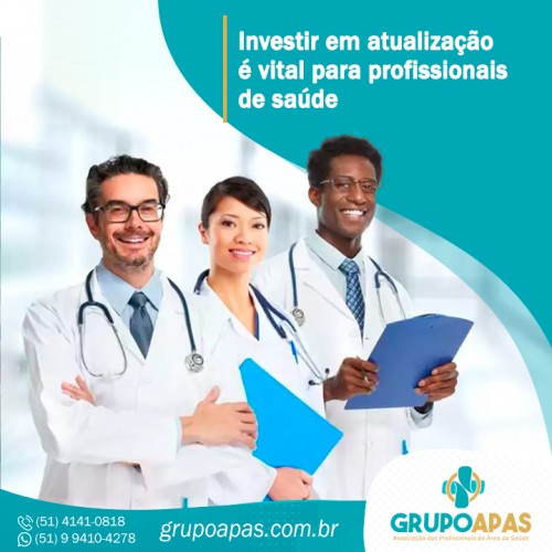 Investir em atualização é vital para profissionais de saúde